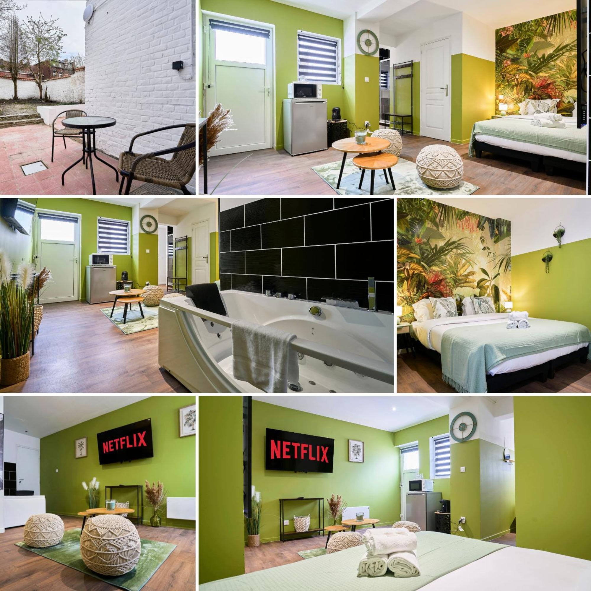 شقة Ng Prestige - Lille L Roubaix Trichon - Balneo - Netflix - Wifi المظهر الخارجي الصورة
